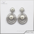 Ebay Europe all product wholesale diamond silver earring pearl for women